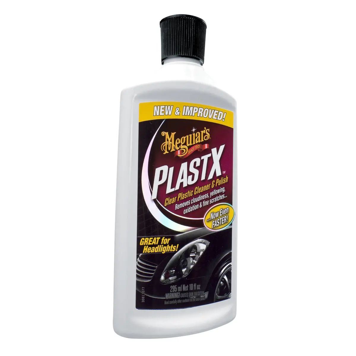 Meguiar's G12310 Plastx Clear Plastic Full Cleaner For Car/Auto Detailing 10Oz 1