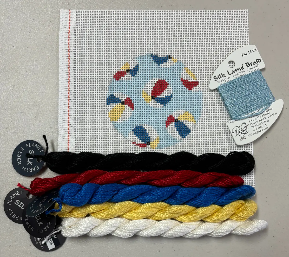 Ready Set Stitch - Beach Balls Round 1
