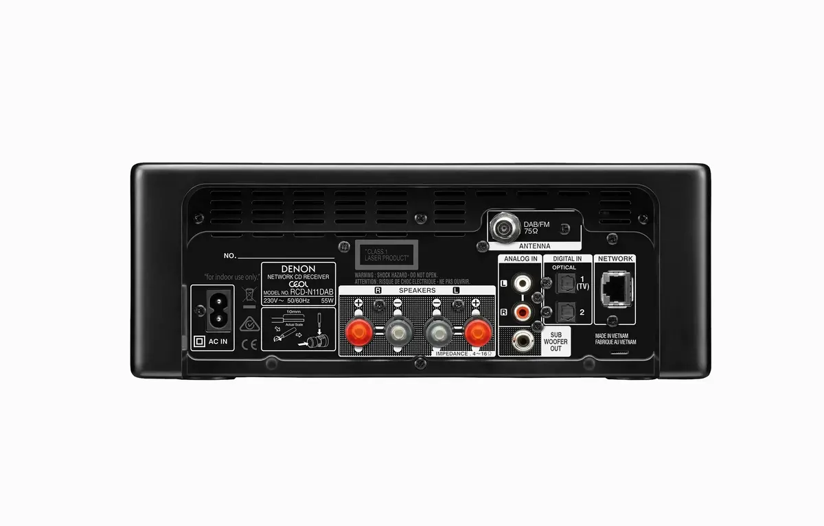 Denon Ceol Rcd-N11 Dab Hi-Fi Network Cd Receiver 1