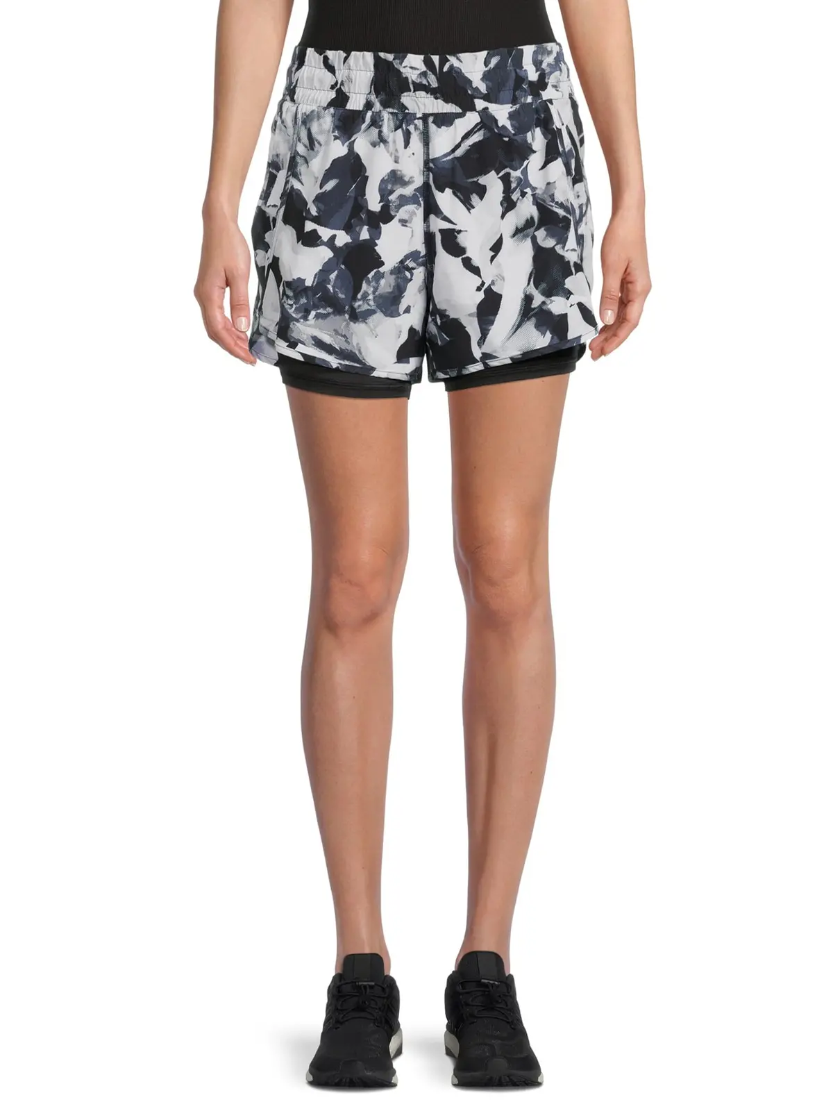 Women's Running Shorts With Bike Liner 1