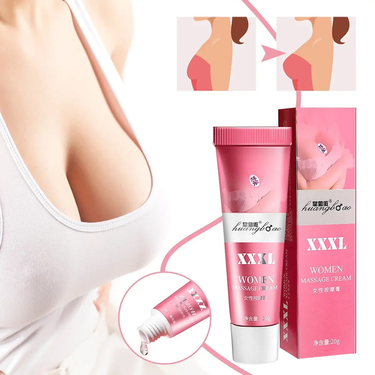 Breast Bust Promote Firming Breast Care Enhancement Enlargement 1