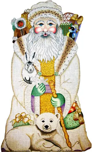 7006 White Arctic Santa - 30" 1