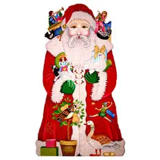7026 12 Days Of Christmas Santa - 30" 1