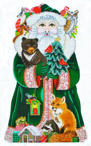 7058 Woodland Santa - 15" 1