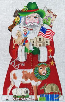 7066 Texas And Oklahoma Santa - 13.5" 1