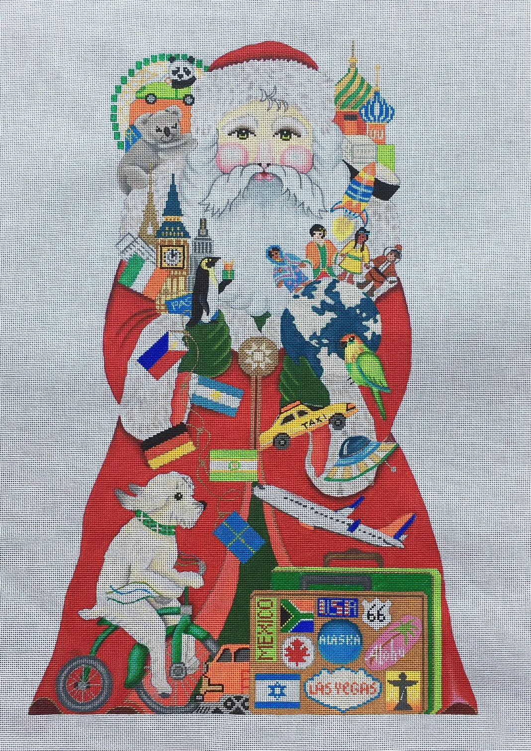 7071 World Traveler Santa - 20" 1