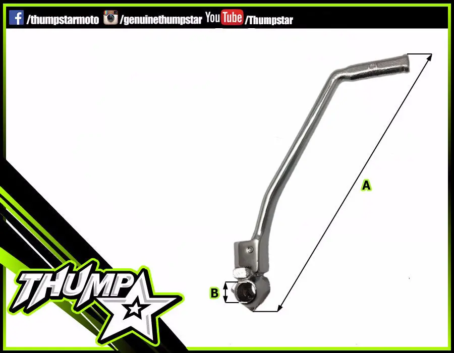 7085 | Kick Start | Chrome | Forged 16Mm 1