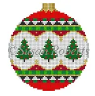 7229 Tree Stripe With Ball Top 1