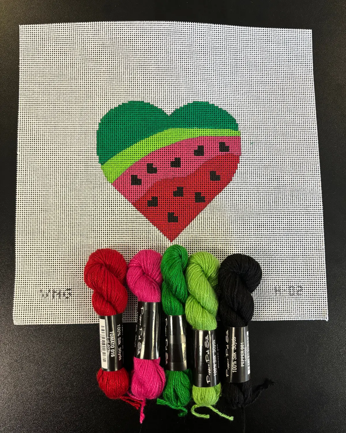 Ready Set Stitch - Watermelon Heart 1