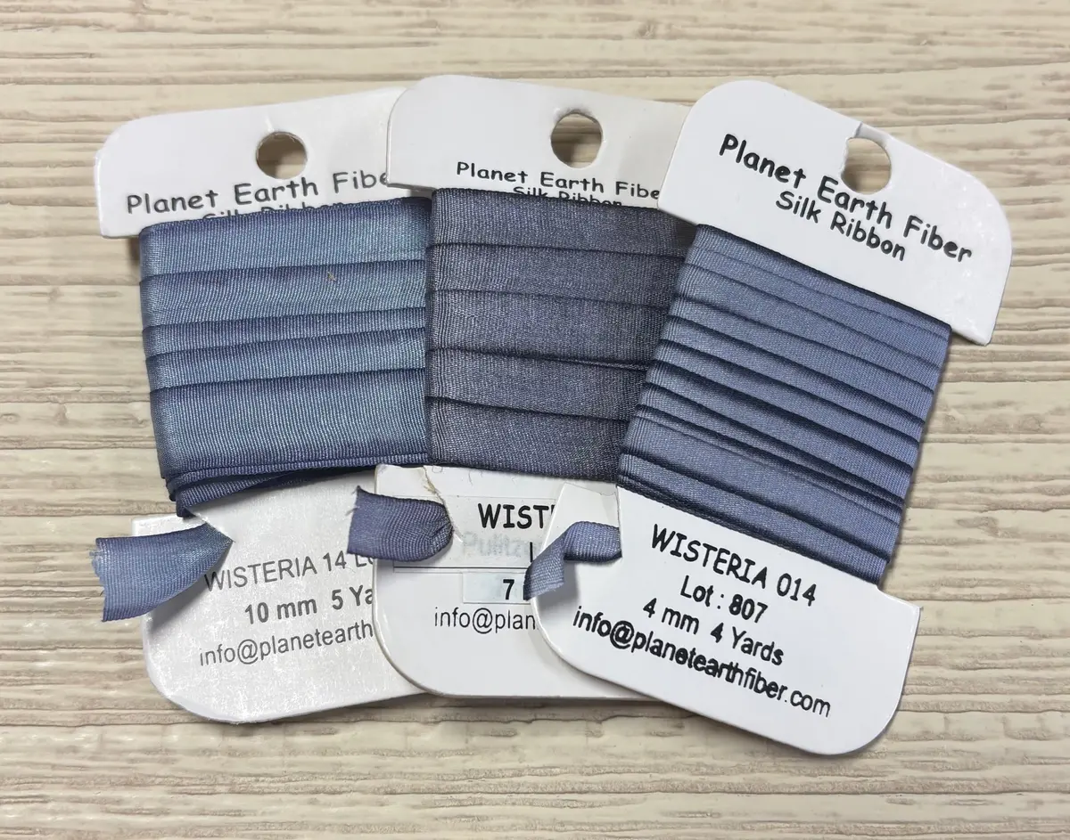 Planet Earth Ribbon - Wisteria 1