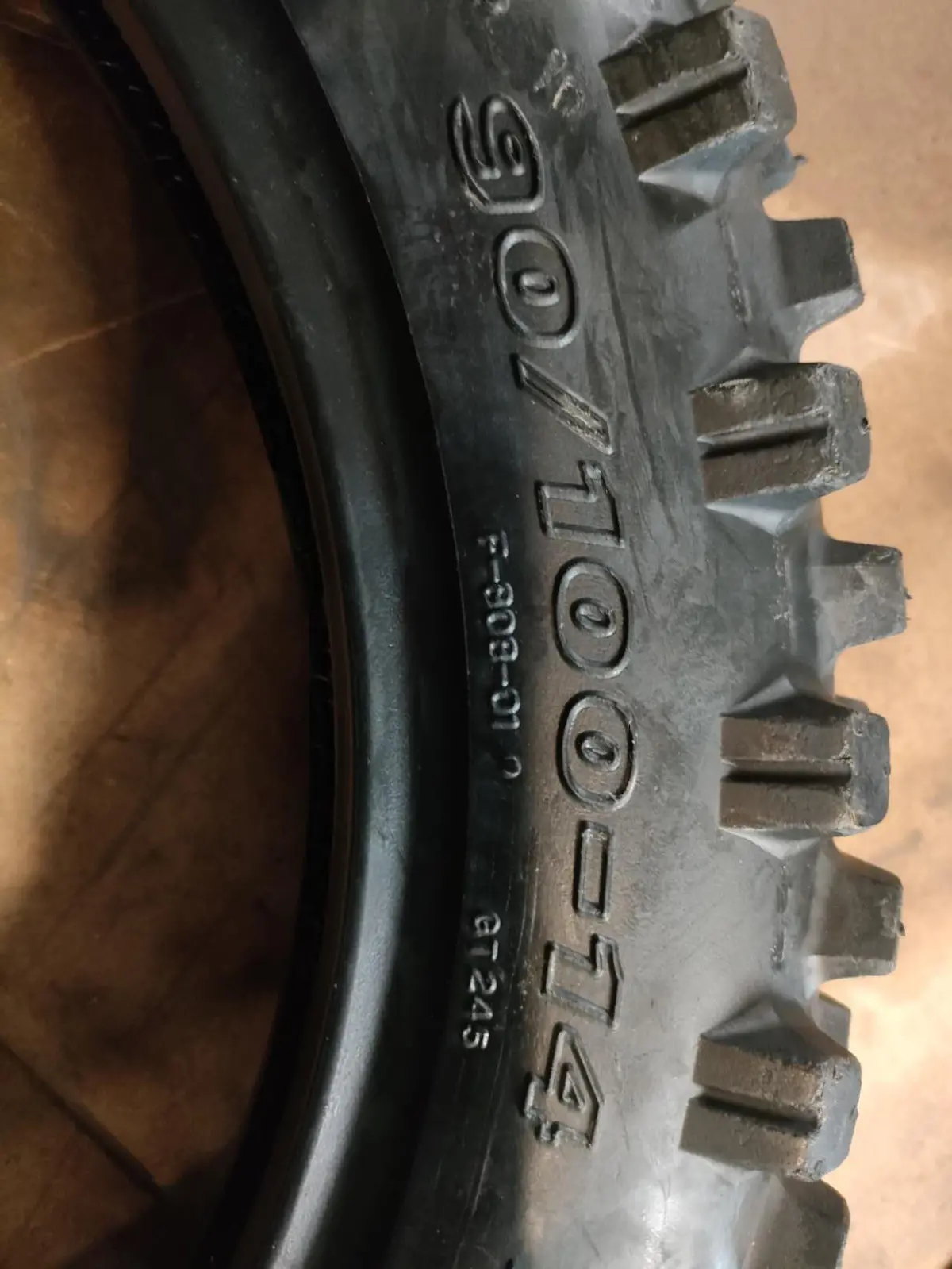 Anlida| 90/100X14 |Rear Tyre 1