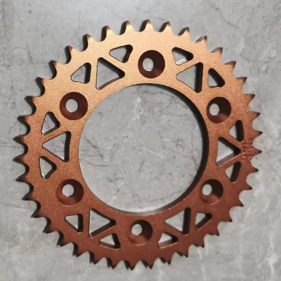 7767-Or | Cnc Sprocket 428X43t | Orange 1