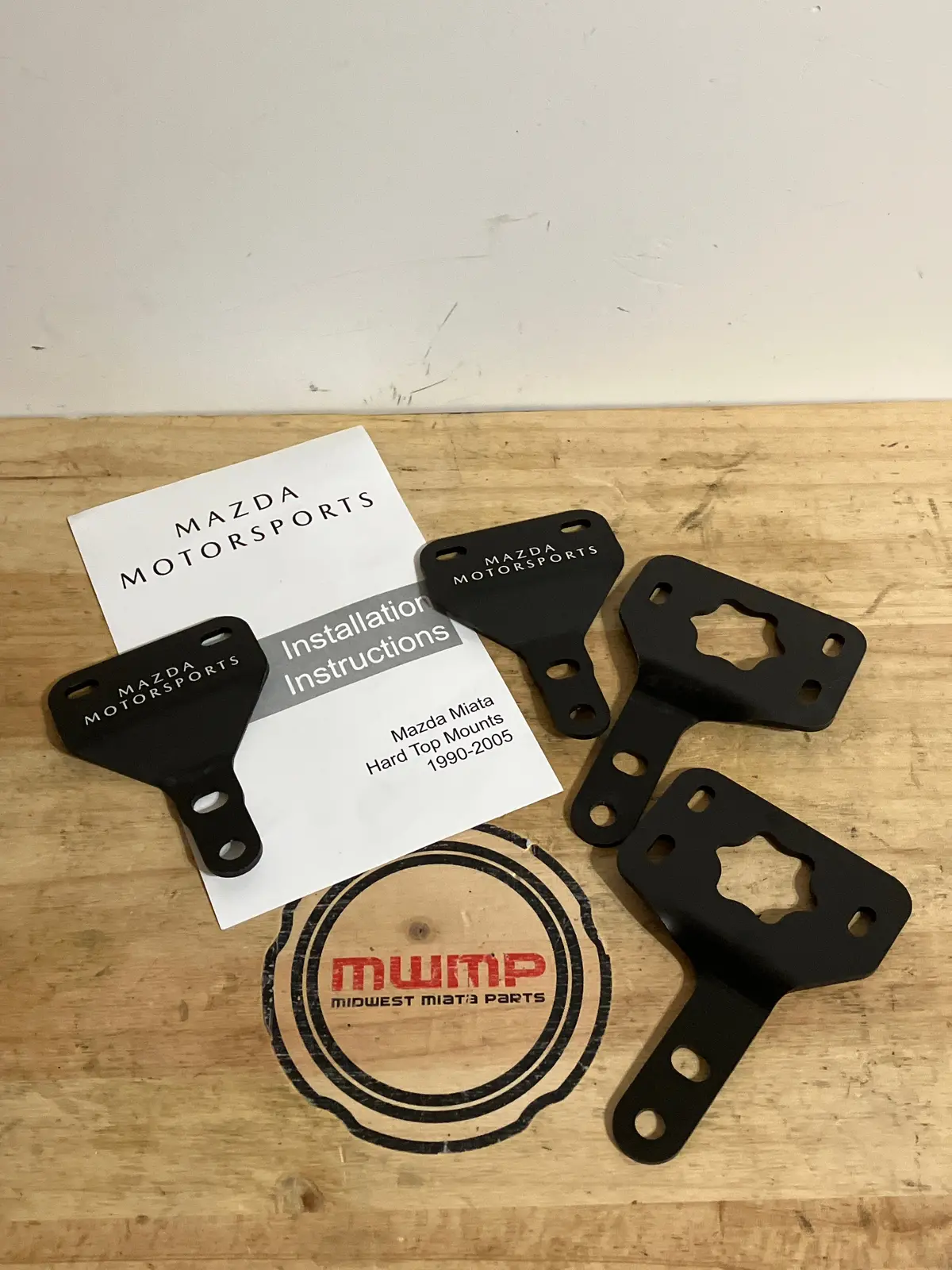 1990-2005 Mazda Miata Mazda Motorsports Hard Top Mounting Kit 1