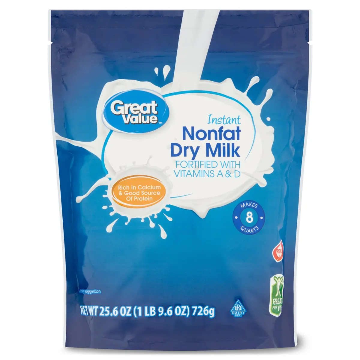 Instant Nonfat Dry Milk Fortified Make 8 Quarts, 25.6 Oz 1