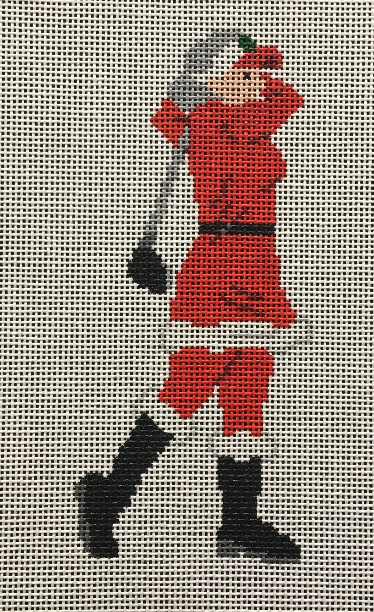 Tss-128 Golfing Mrs. Claus - 18 Mesh 1