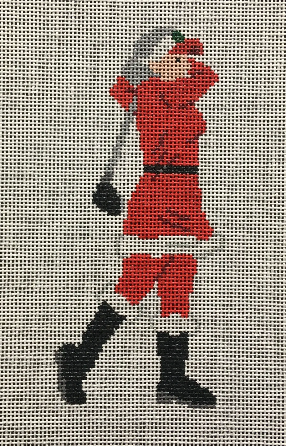 Tss-127 Golfing Mrs. Claus - 13 Mesh 1