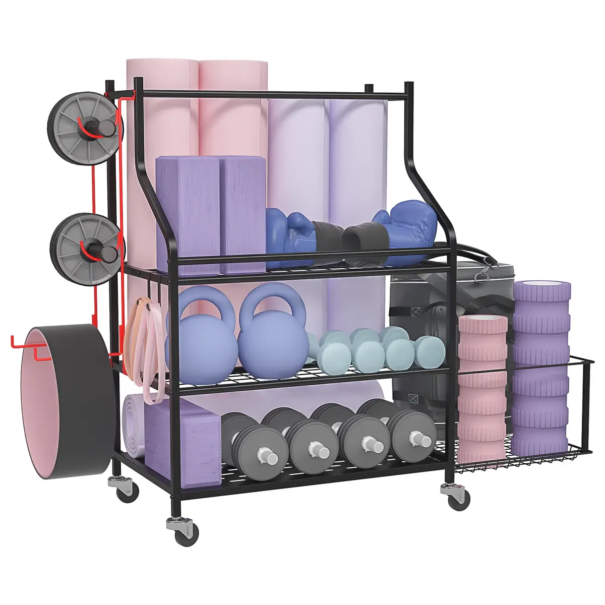 Dumbbell Rack, Sports Equipment Storage Organize 1