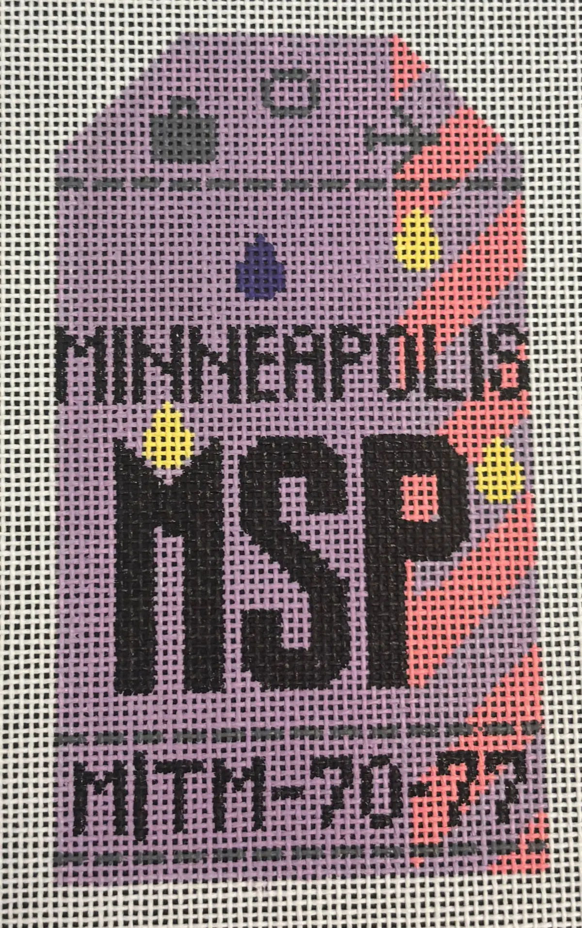 Hn Msp Minneapolis Retro Travel Tag 1