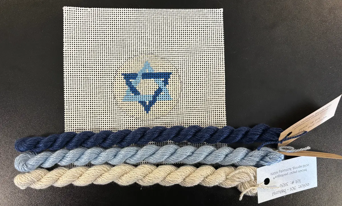 Ready Set Stitch - Star Of David 1