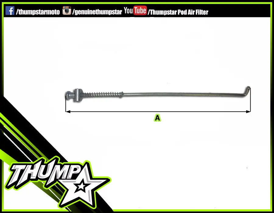7329 | Brake | Drum Push Rod 1