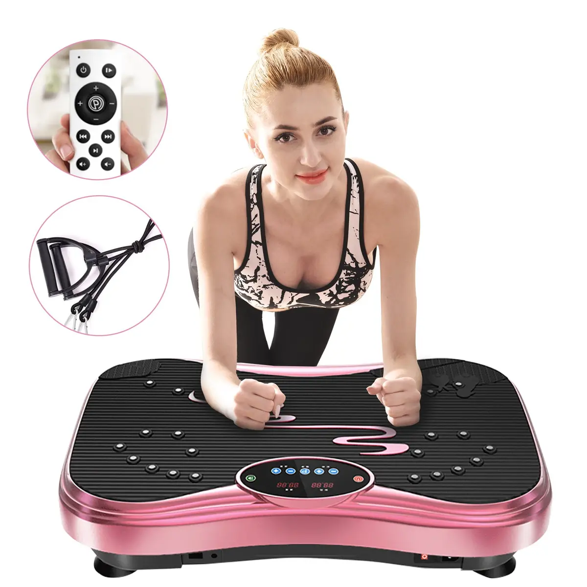 Vibration Plate Exercise Machine Whole Body Workout Vibration 1