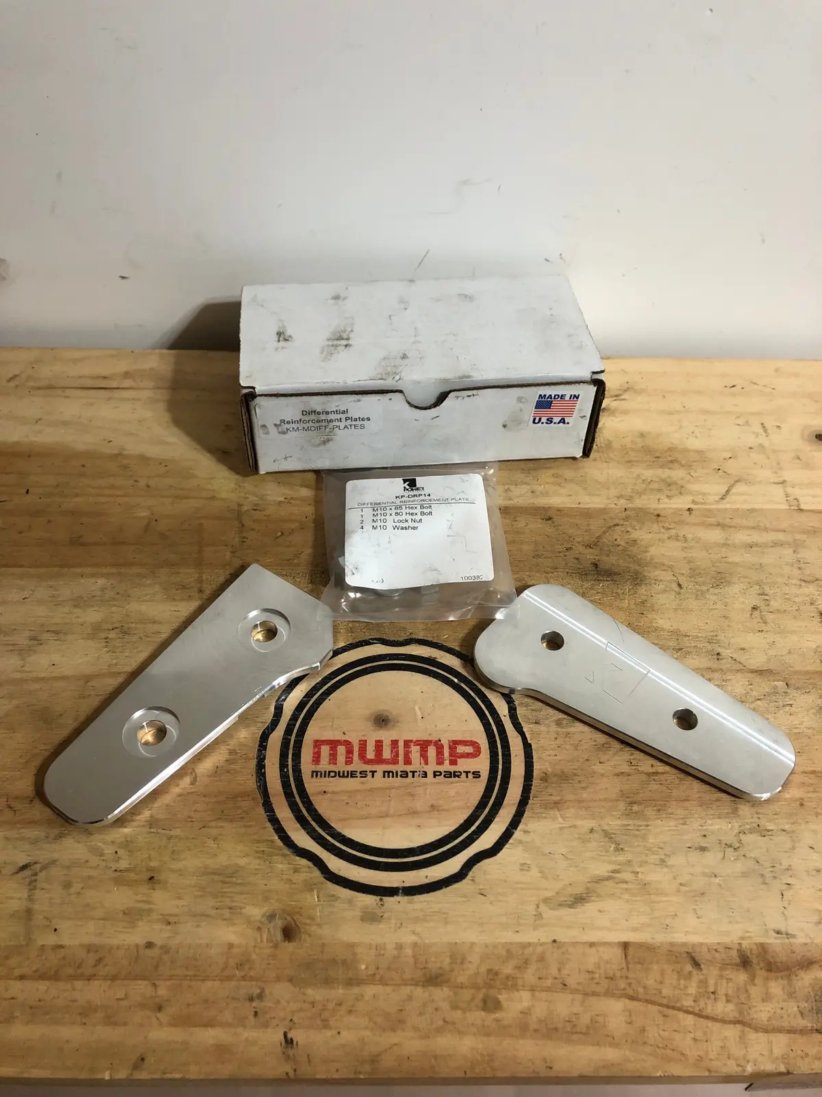 1994-2005 Mazda Miata K Power Diff Differential Reinforcement Plate Kit 1