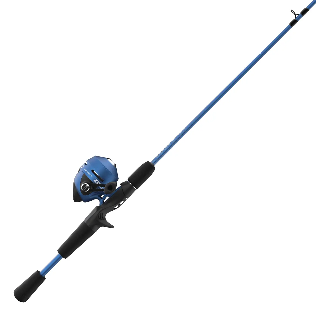 Enter Your Search Keyword Zebco Slingshot Spincast Reel And Fishing Rod Combo 5-Foot 6-Inch 2-Piece Fis... 1
