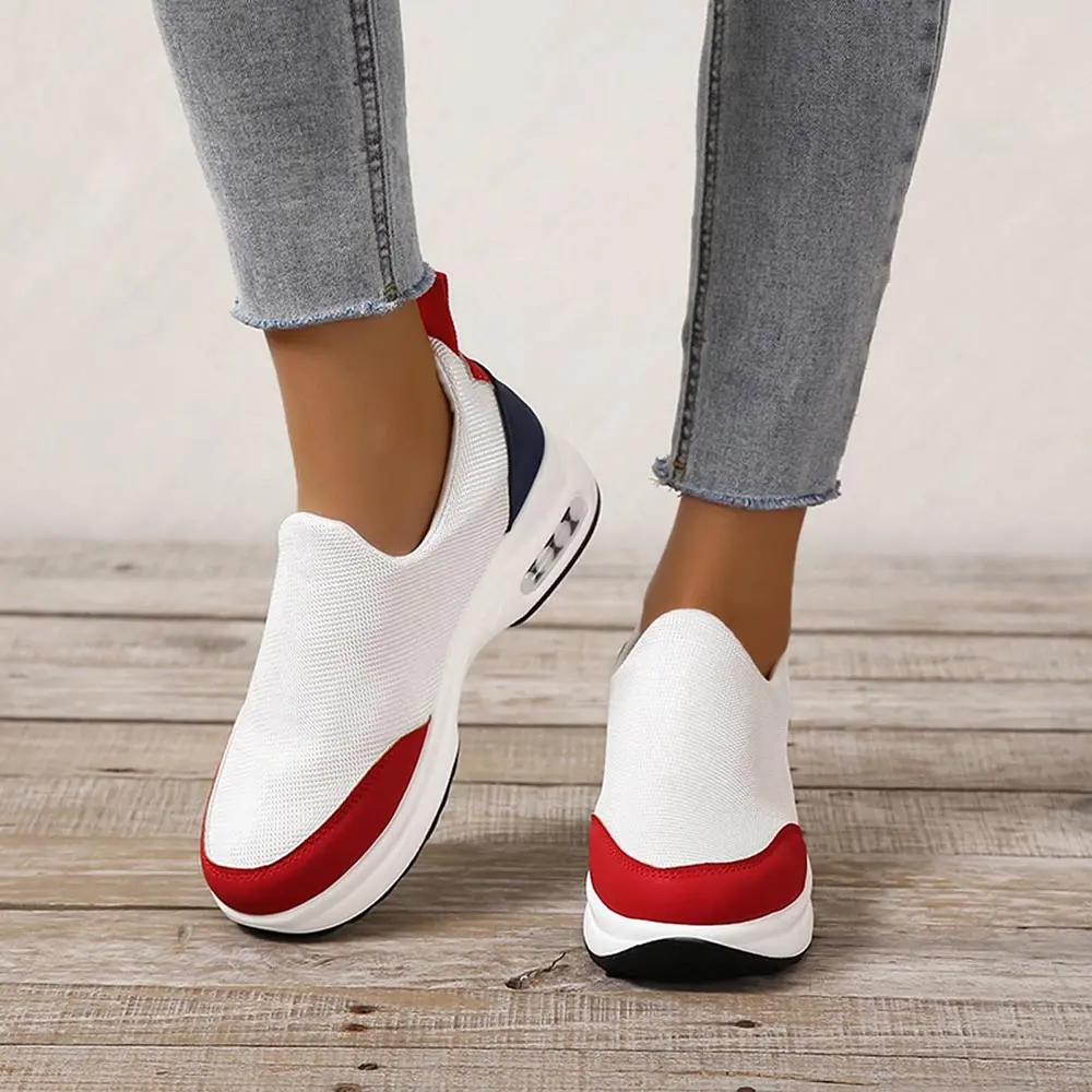 Versatile Slip-Resistant Sneakers for Women – Ideal for Work, Walking & Light Running