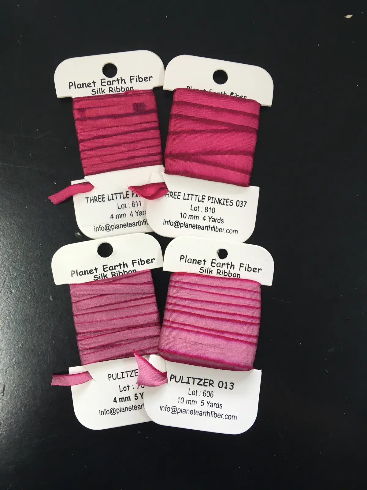 Planet Earth Ribbon - Pinks 1