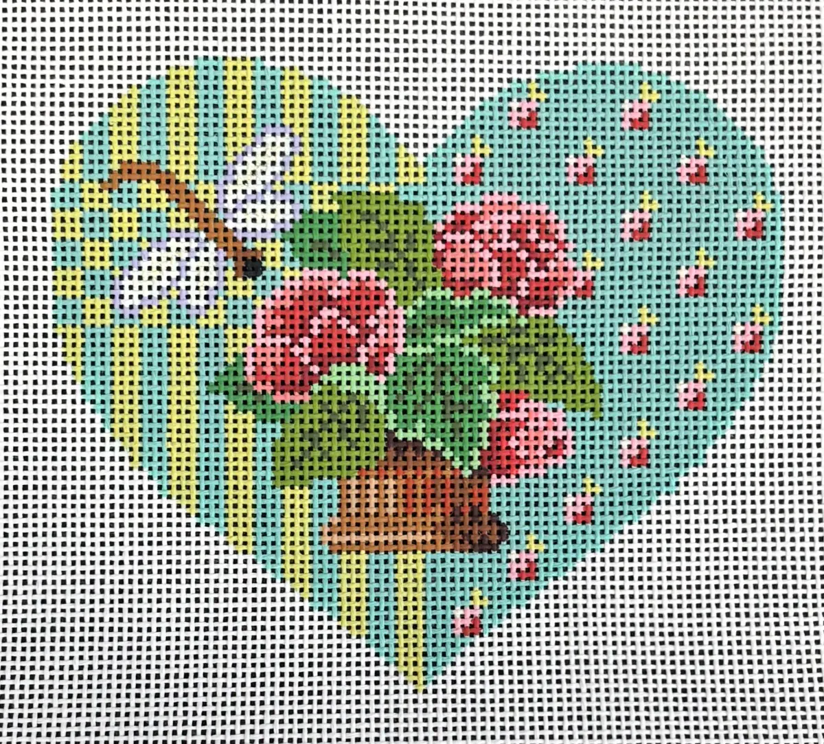 Co78 Floral Bouquet And Dragonfly Heart 1