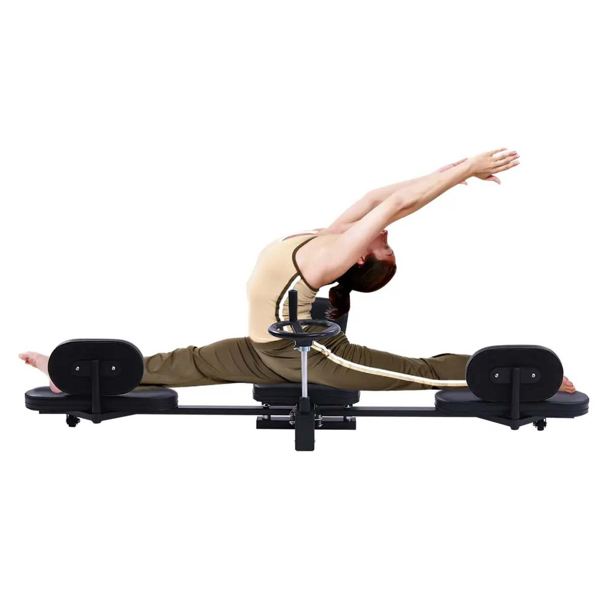 220Lbs Pro Leg Stretcher Stretching Machine Split Training Machine 1