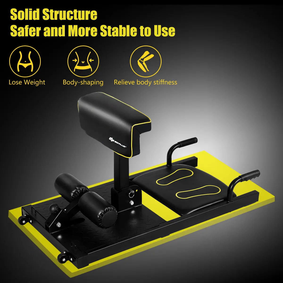 8-In-1 Multifunction Squat Machine Home Gym Fitness Ab Trainer 1