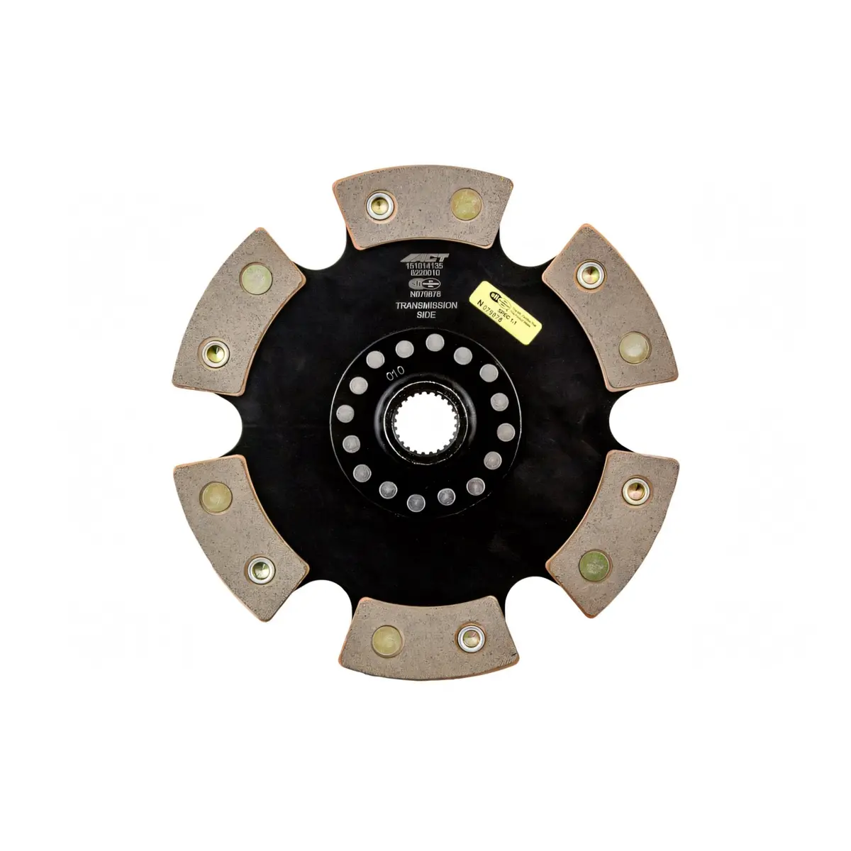 Act 6-Pad Rigid Racing Clutch Disc For Multiple Honda/Acura Models 1