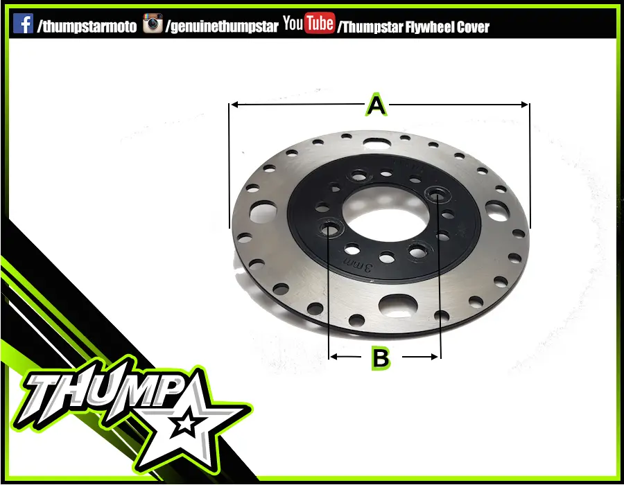 5049 | Rear Brake Disc | Atv125 1
