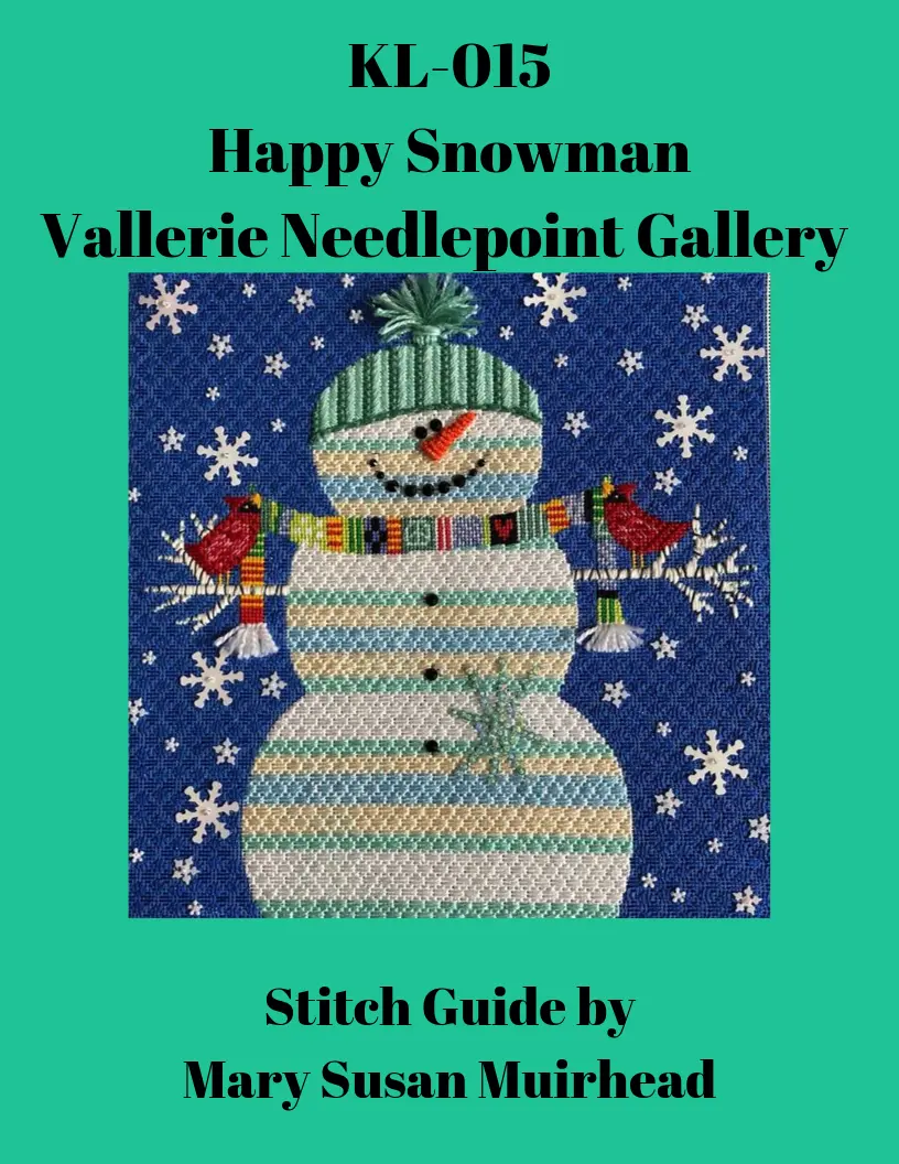 Kl-015 Happy Snowman Stitch Guide 1