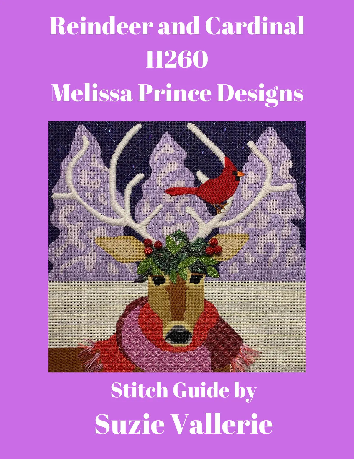 H260 Reindeer And Cardinal Stitch Guide 1