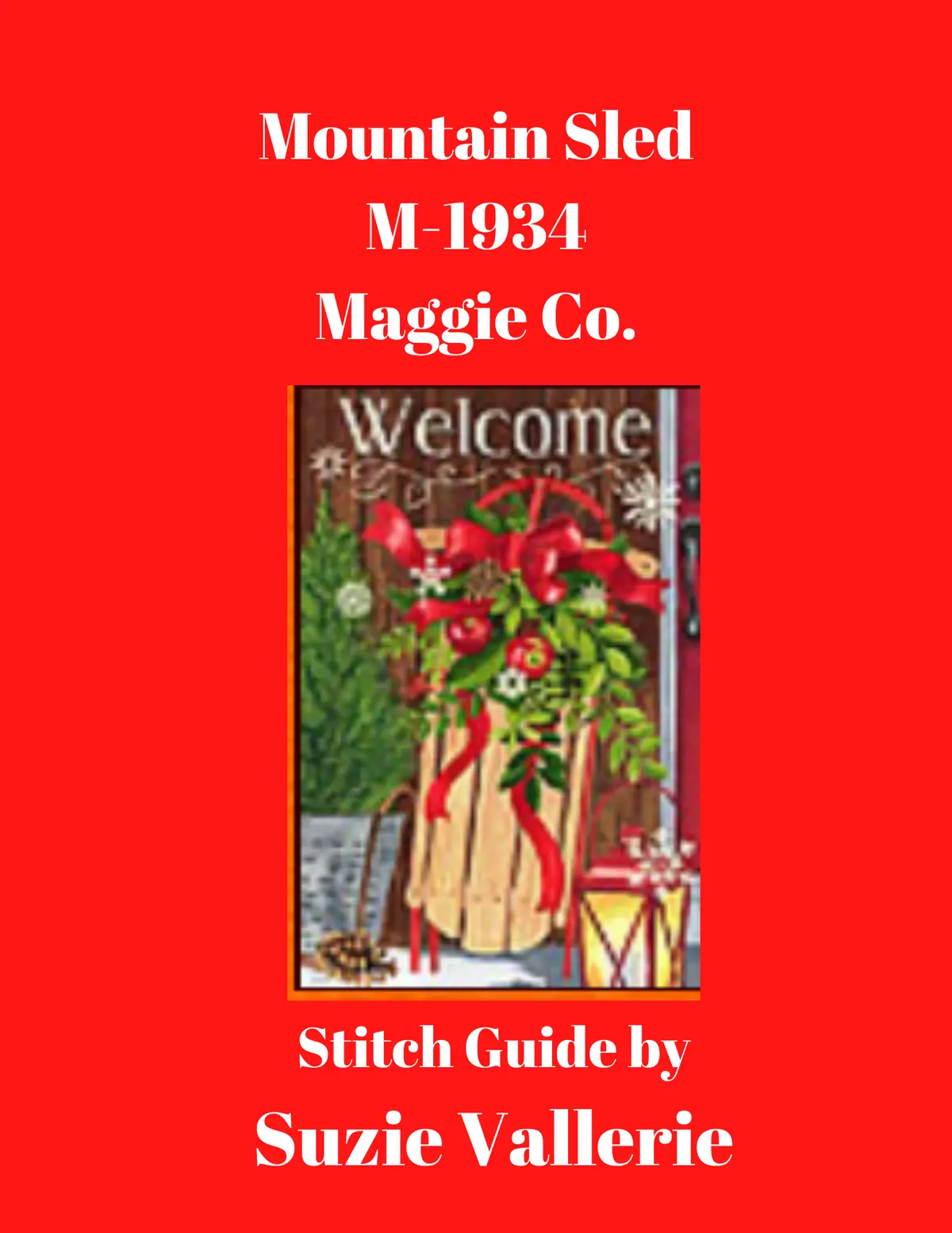 M-1934 Mountain Sled Stitch Guide 1