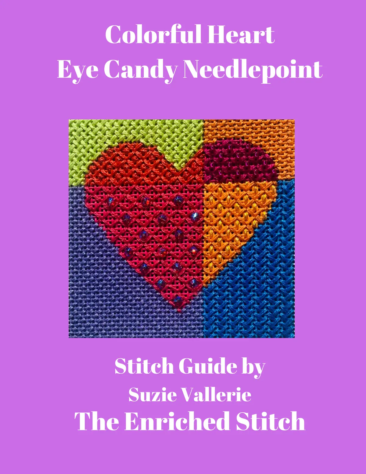 Hearts H109d  Stitch Guide 1