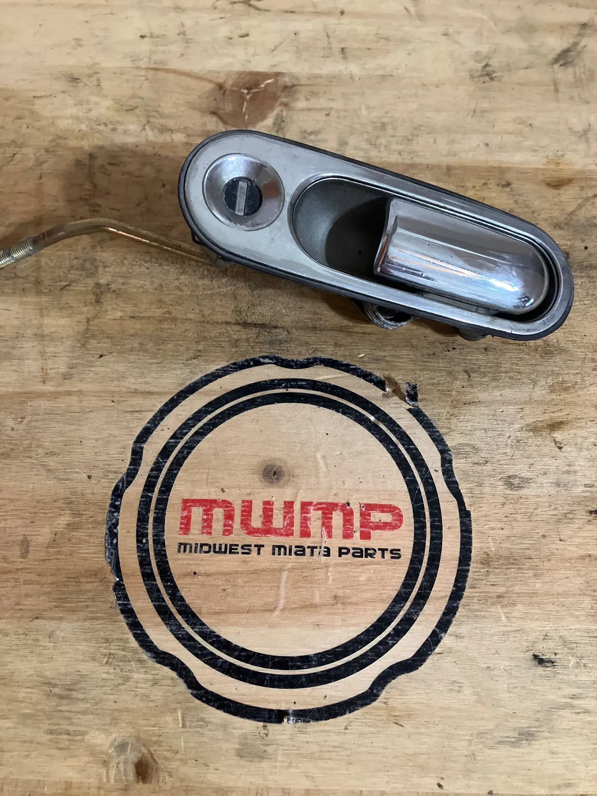 1990-1997 Mazda Miata Right Outer Chrome Door Handle Na01-58-410D 1