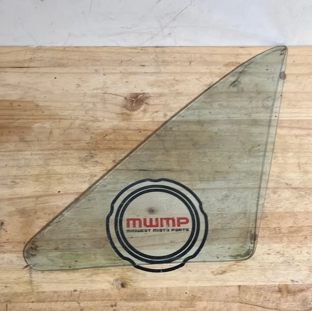 1990-2005 Mazda Miata Drivers Vent Window Glass (Left) Nb39-59-661A 1
