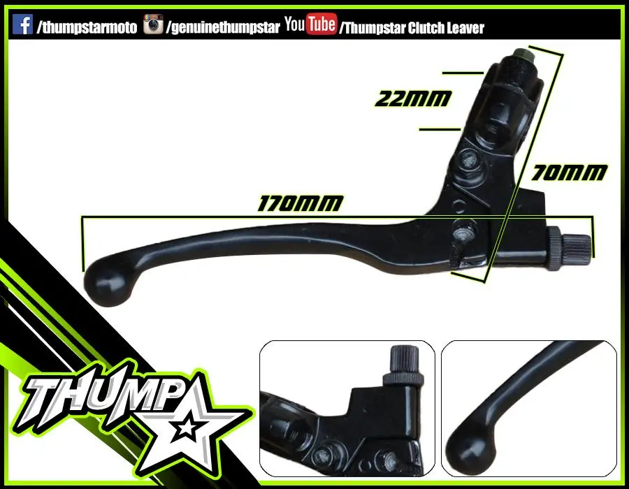 7016 | Front Brake Lever And Perch|Tsb70 1