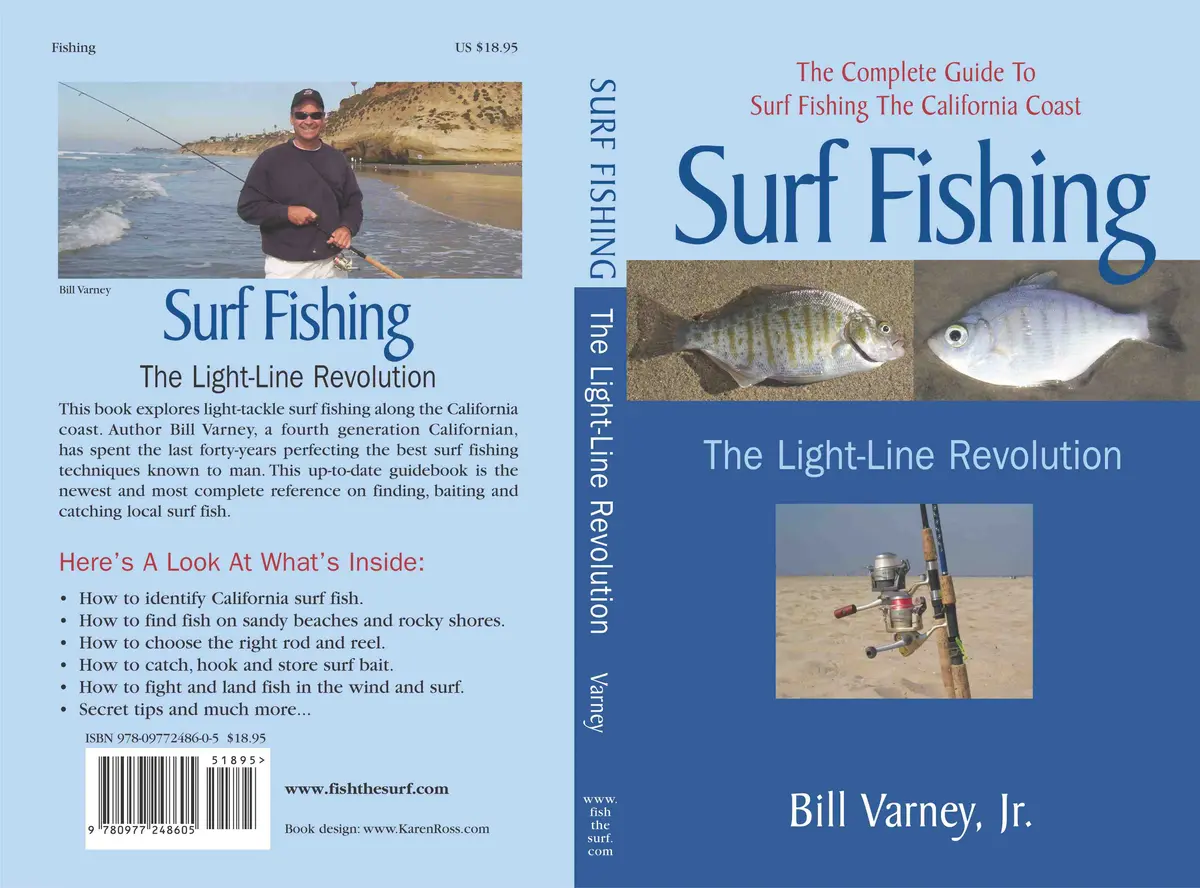 Best Seller----Surf Fishing, The Light-Line Revolution, 3Rd Edition And Fish Id Card 1