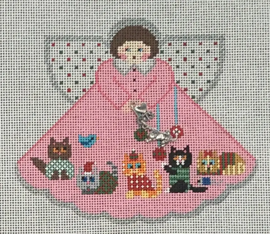 Pp996iv Christmas Cats Angel 1