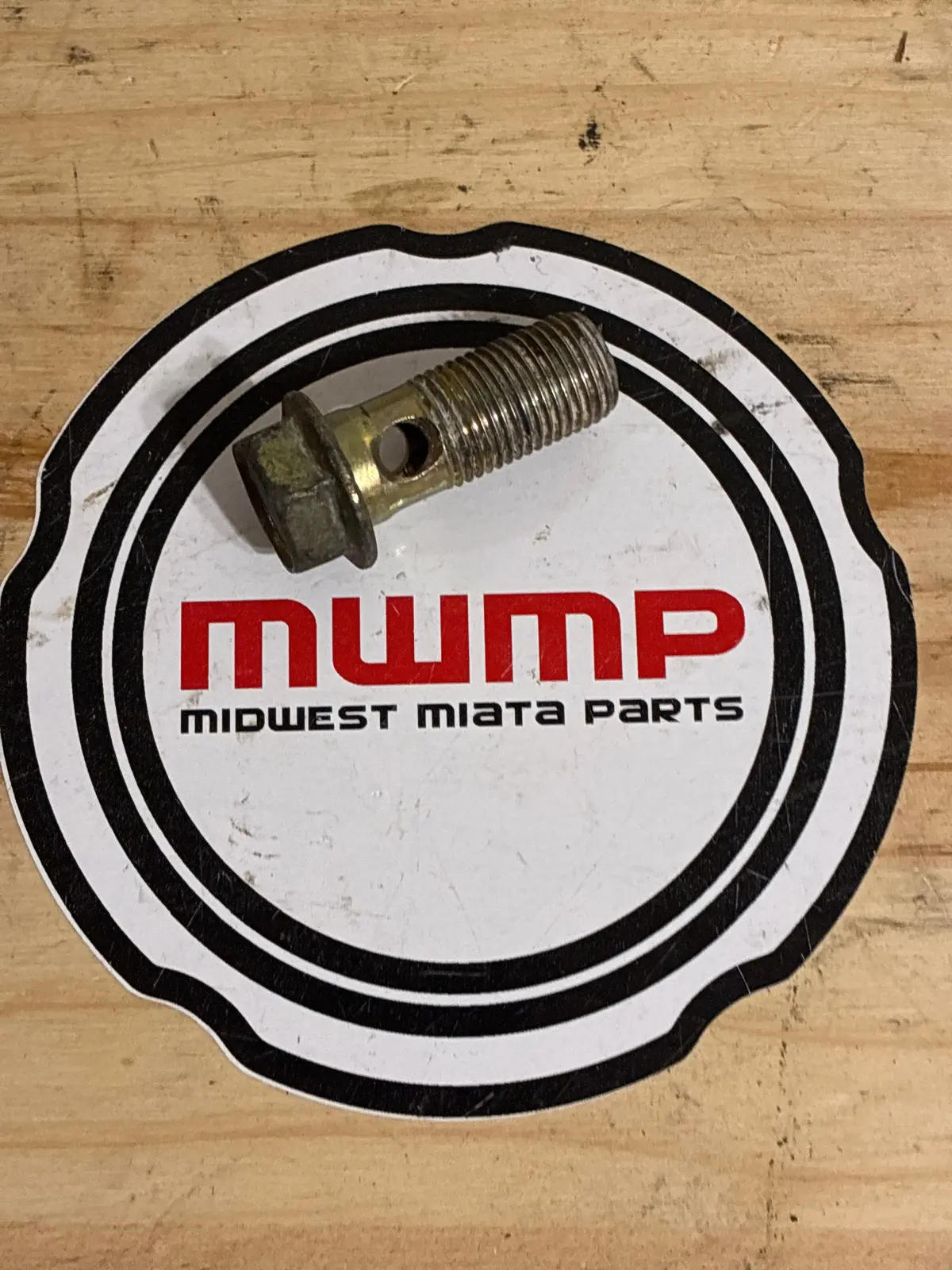 2001-2005 Mazda Miata Vvt Oil Feed Banjo Bolt 9Ya3-41-601 1