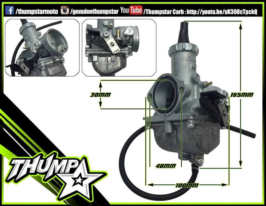 7040 | Mikuni Pz30 Carburetor | 30Mm 1
