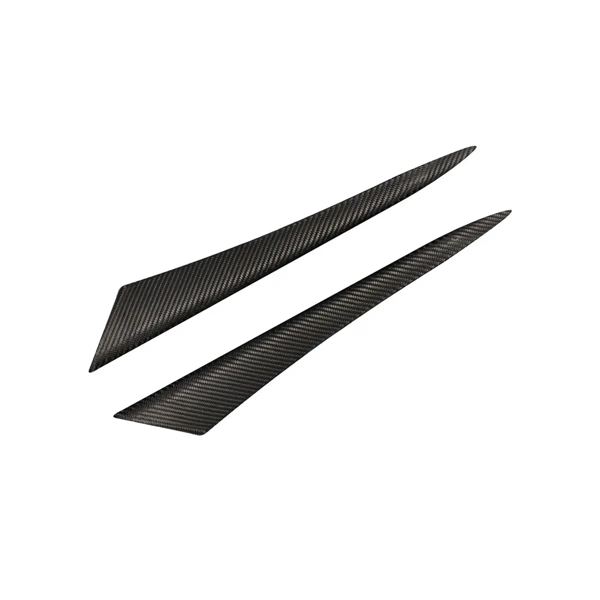 Create Carbon Dry Carbon 22+ Civic Eyebrow Cover 1