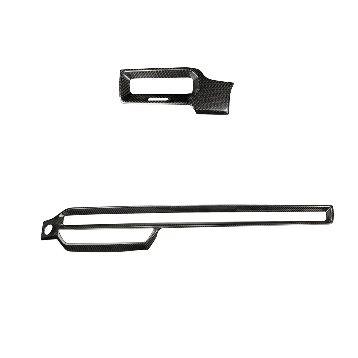 Create Carbon Dry Carbon 2022+ Civic Dash Trim Panels 1