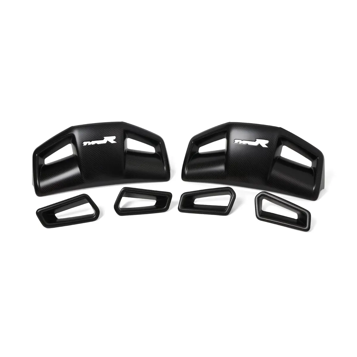 Create Carbon Dry Carbon Fl5 Type R Front Seat Back Covers 1