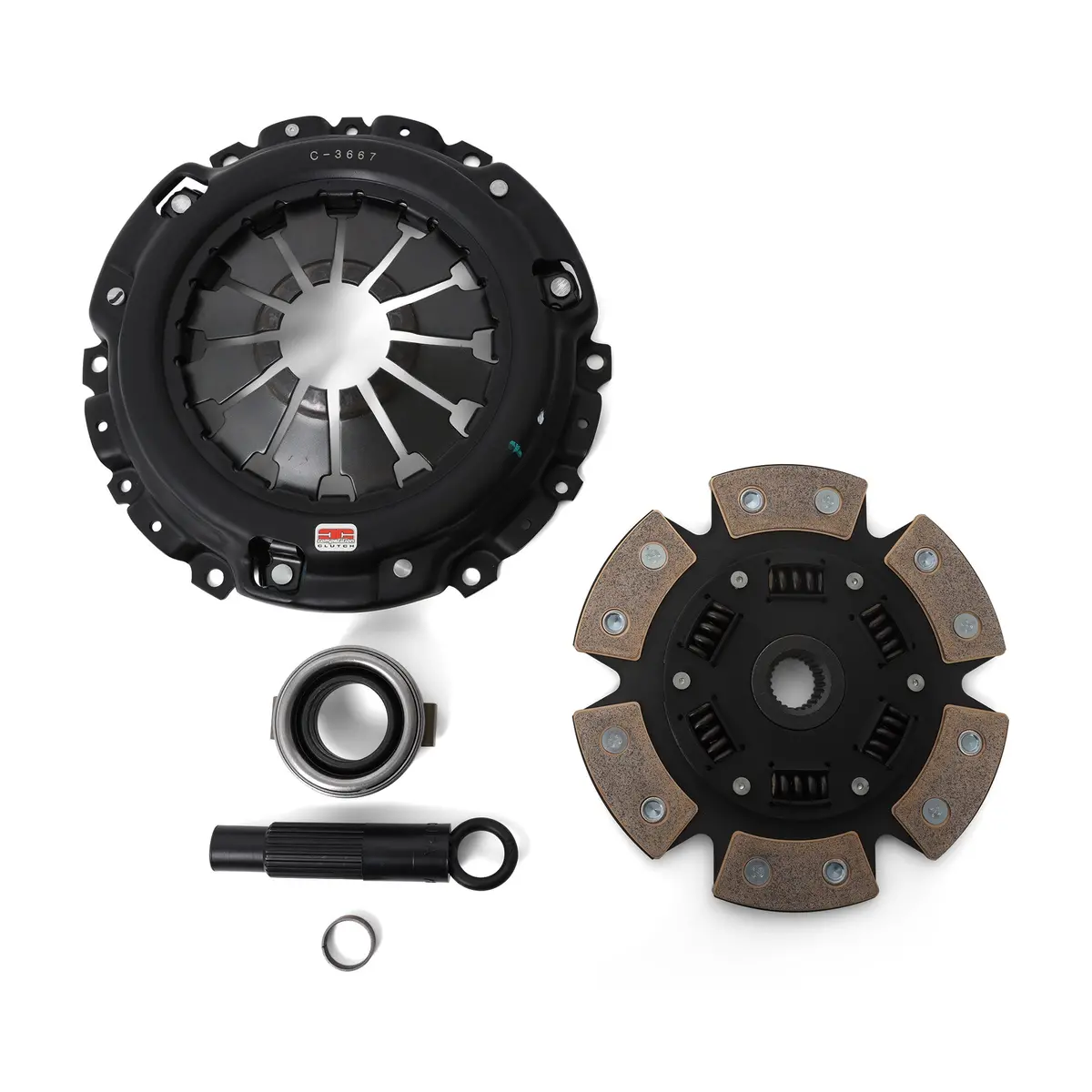 Competition Clutch Stage 4 Ceramic Sprung Clutch For K20a/Z 1