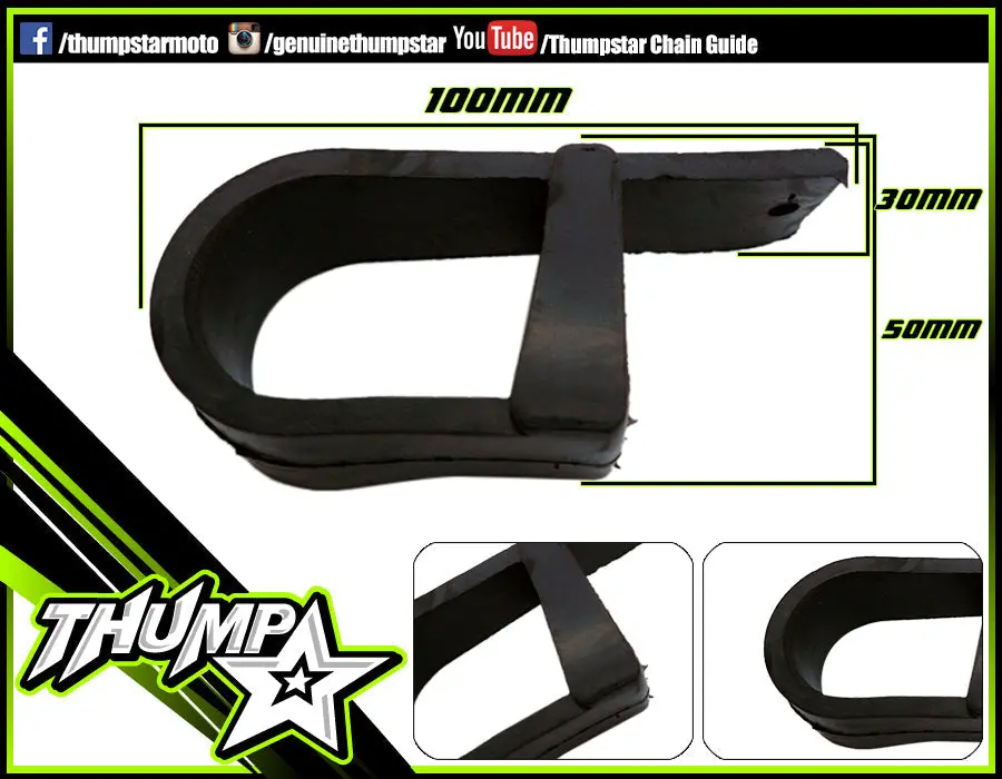 7049 | Chain Guide | Swing Arm Protector Rubber | 1